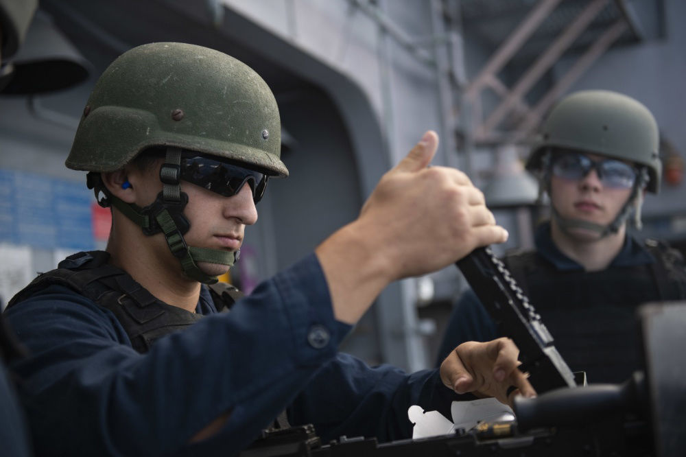 Dante Gennaccaro: Navy training exercise